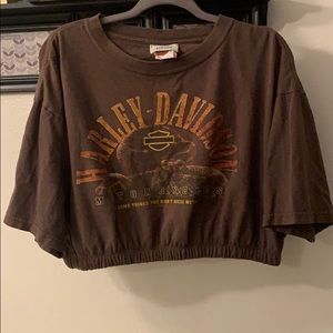 Harley Davison Crop Top